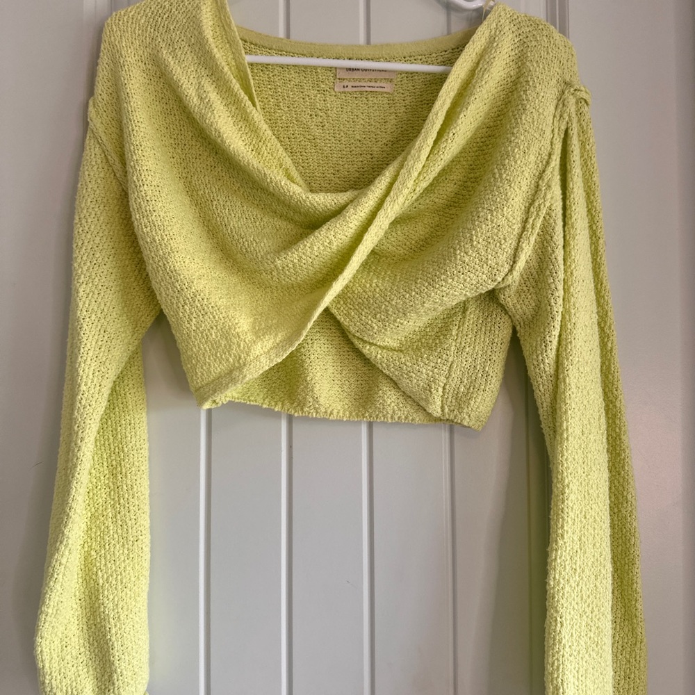 Urban Outfitters Neon yellow Sweater
